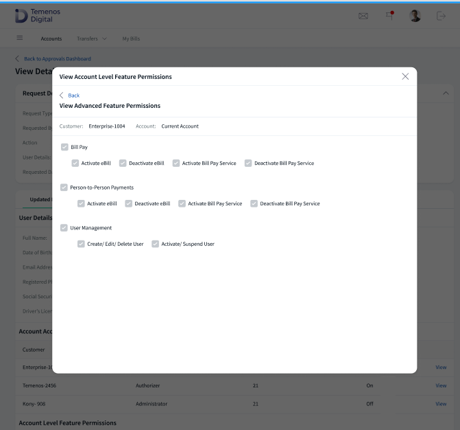 View Account